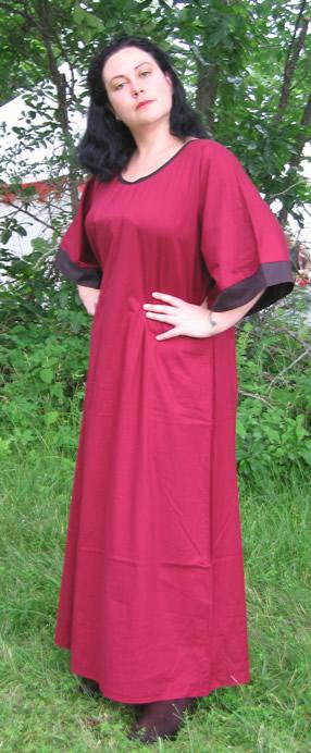 Image of Cotton tunic gown